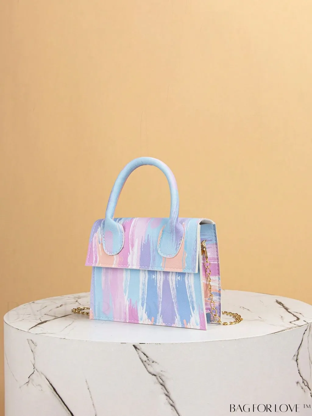 BagForLove - Stylish Mini Chain Handbag in PU Leather