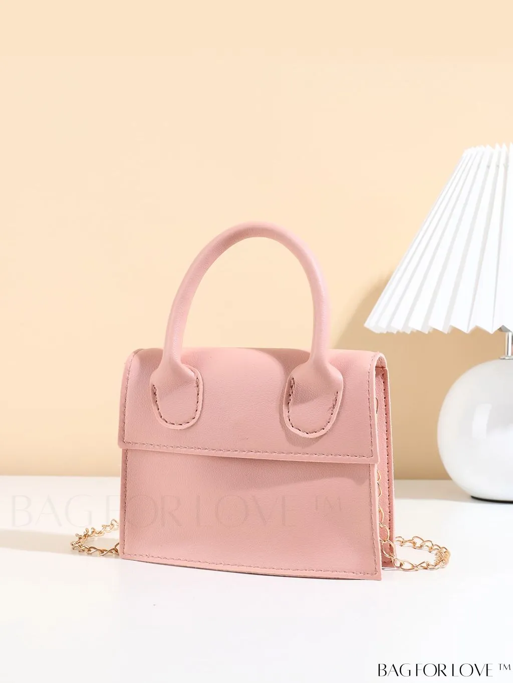 BagForLove - Stylish Mini Chain Handbag in PU Leather
