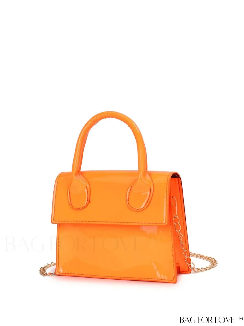 BagForLove - Stylish Mini Chain Handbag in PU Leather