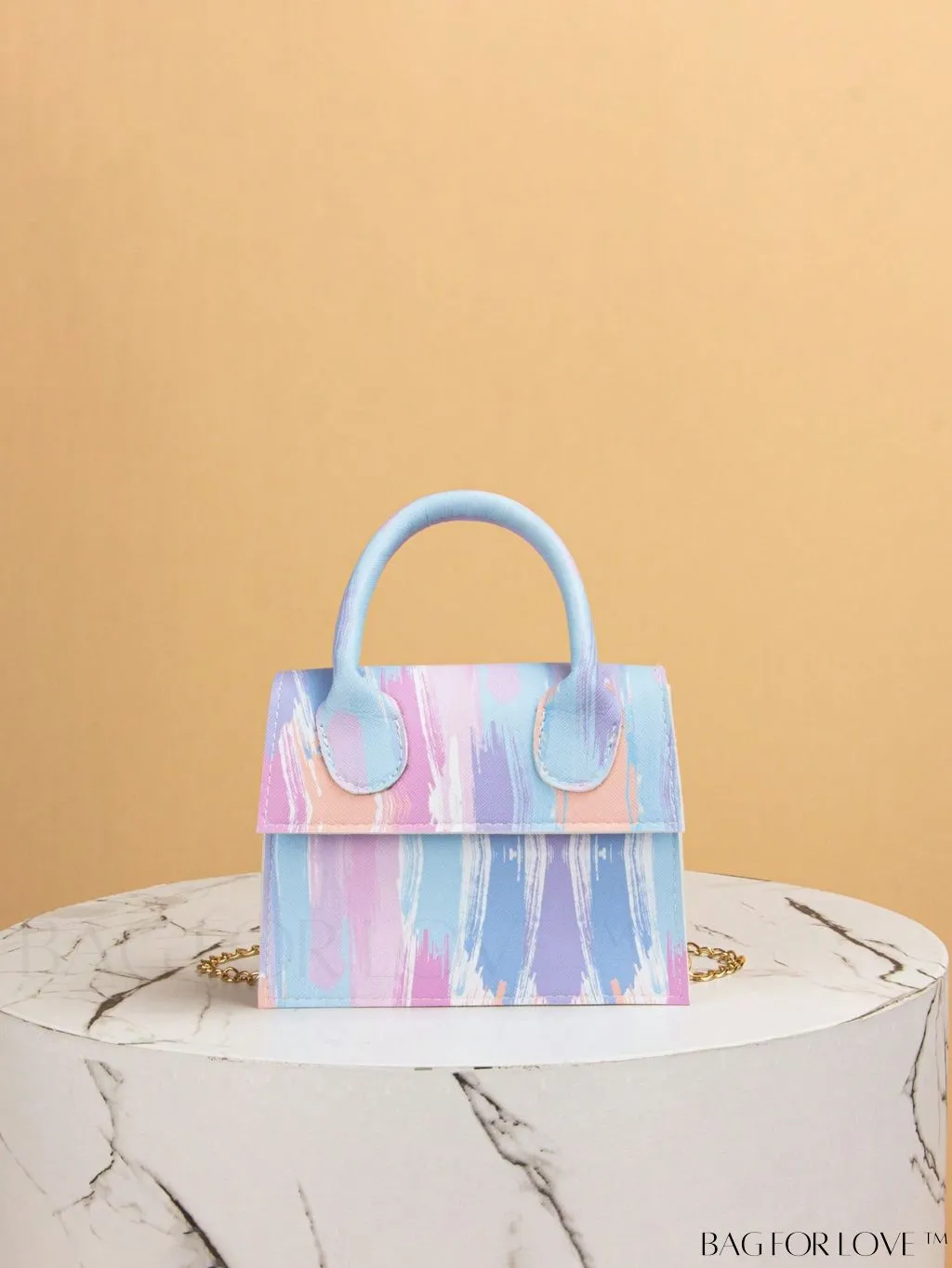 BagForLove - Stylish Mini Chain Handbag in PU Leather