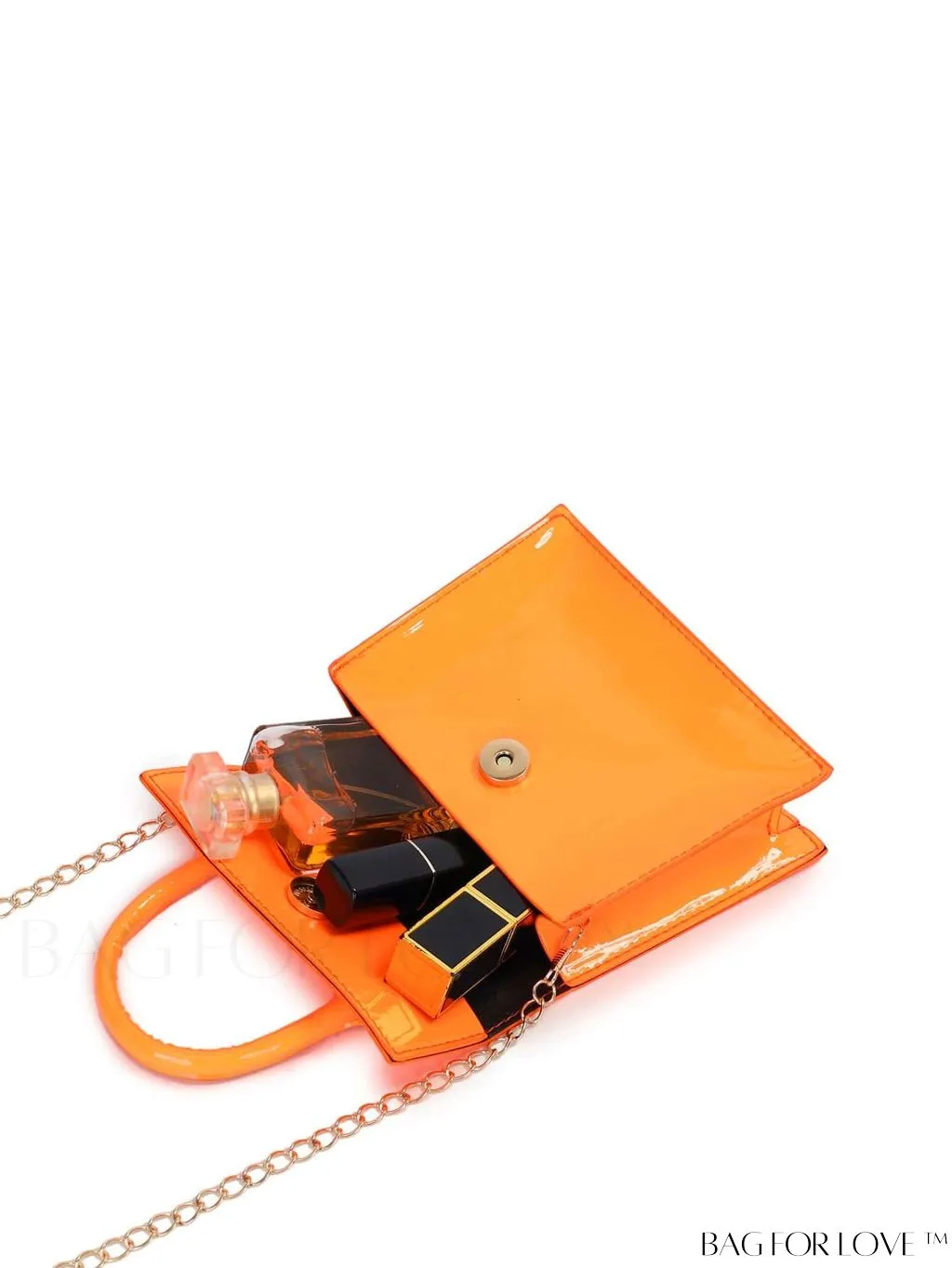 BagForLove - Stylish Mini Chain Handbag in PU Leather