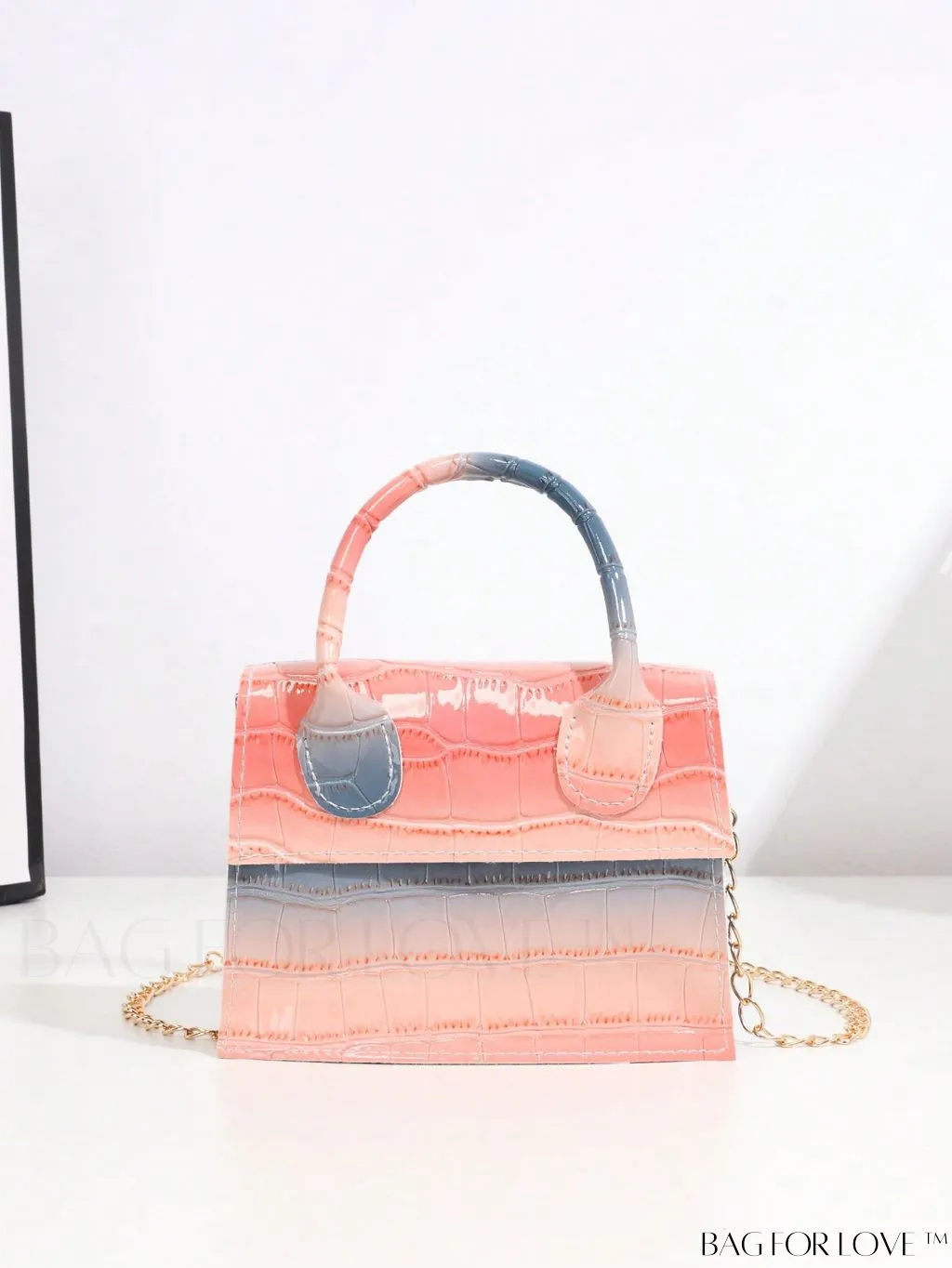 BagForLove - Stylish Mini Chain Handbag in PU Leather