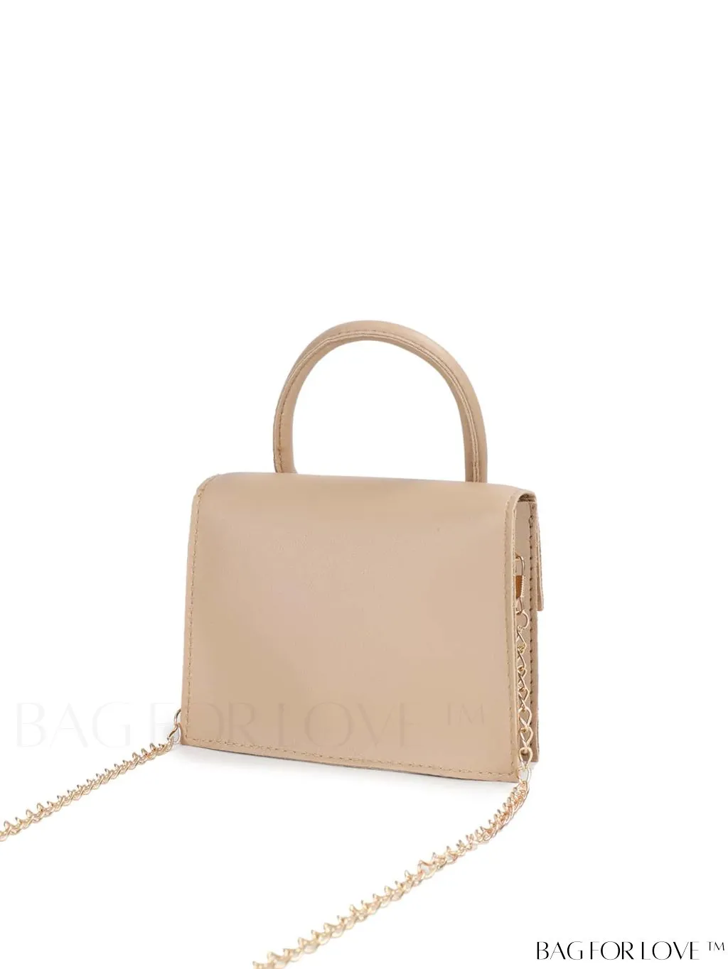 BagForLove - Stylish Mini Chain Handbag in PU Leather