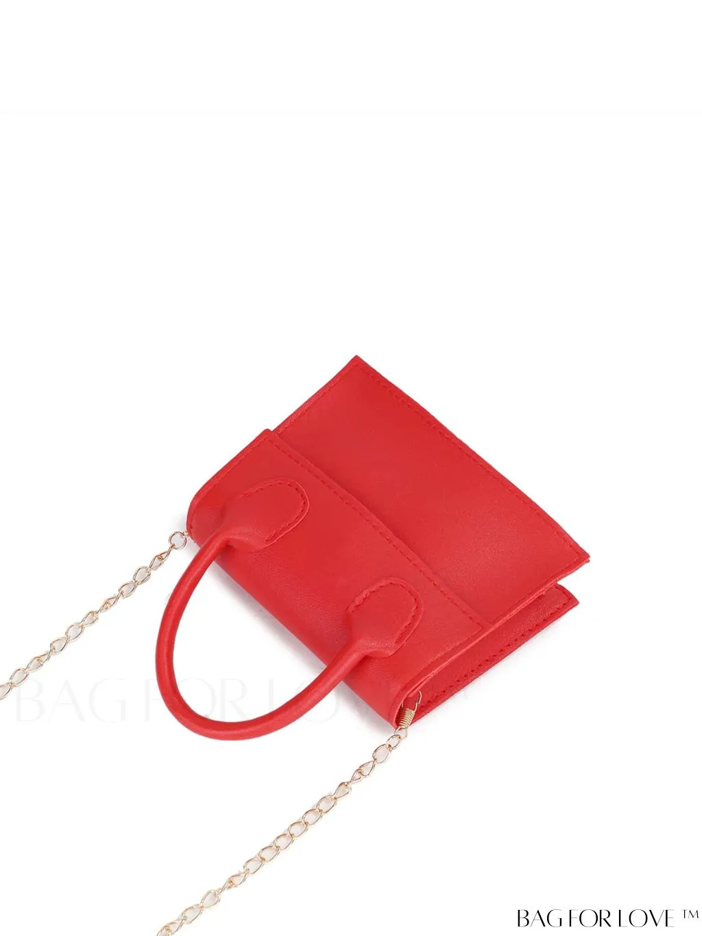 BagForLove - Stylish Mini Chain Handbag in PU Leather