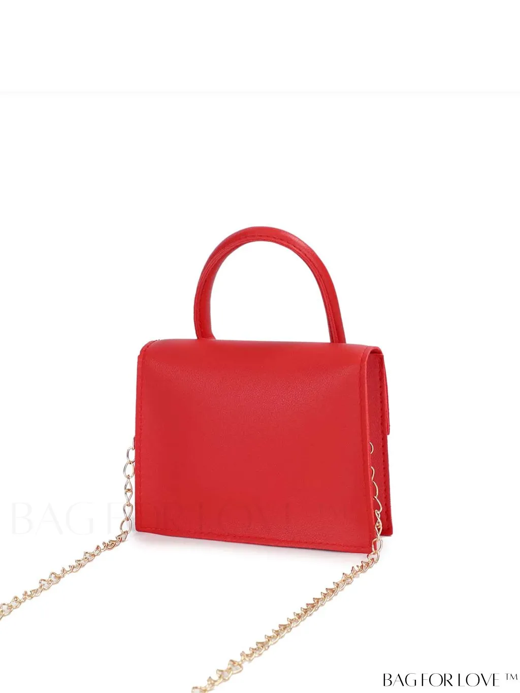 BagForLove - Stylish Mini Chain Handbag in PU Leather