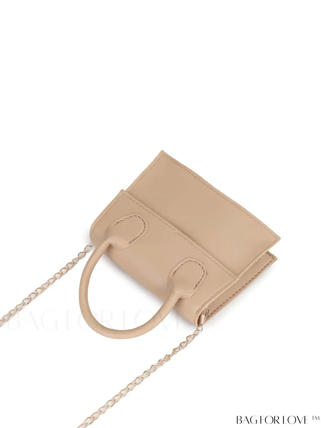 BagForLove - Stylish Mini Chain Handbag in PU Leather