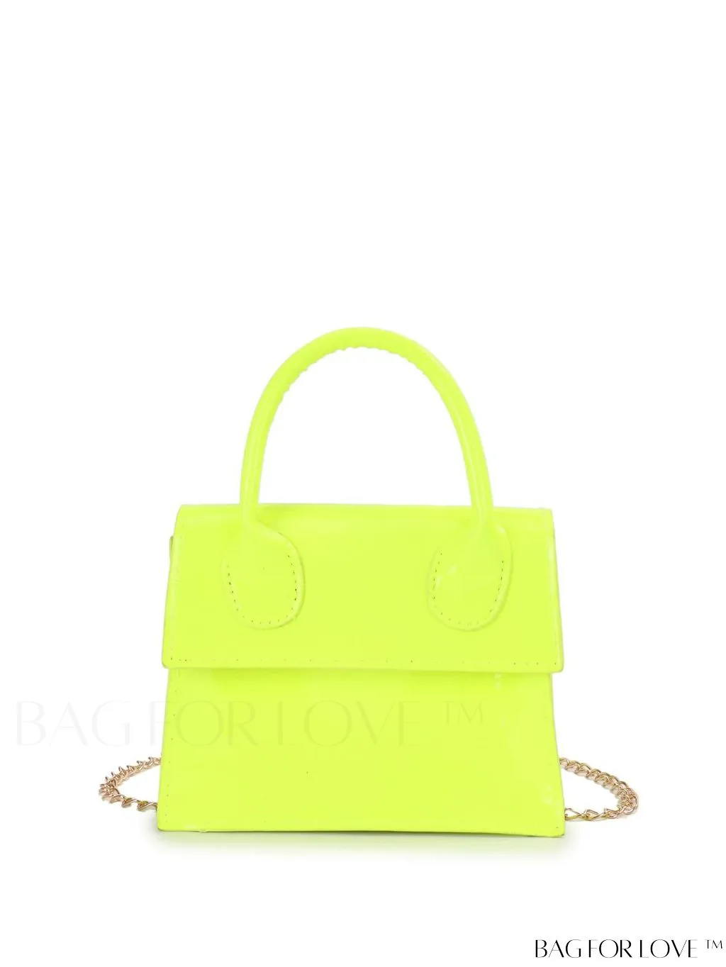 BagForLove - Stylish Mini Chain Handbag in PU Leather