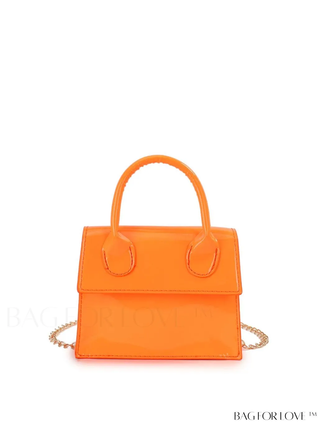 BagForLove - Stylish Mini Chain Handbag in PU Leather