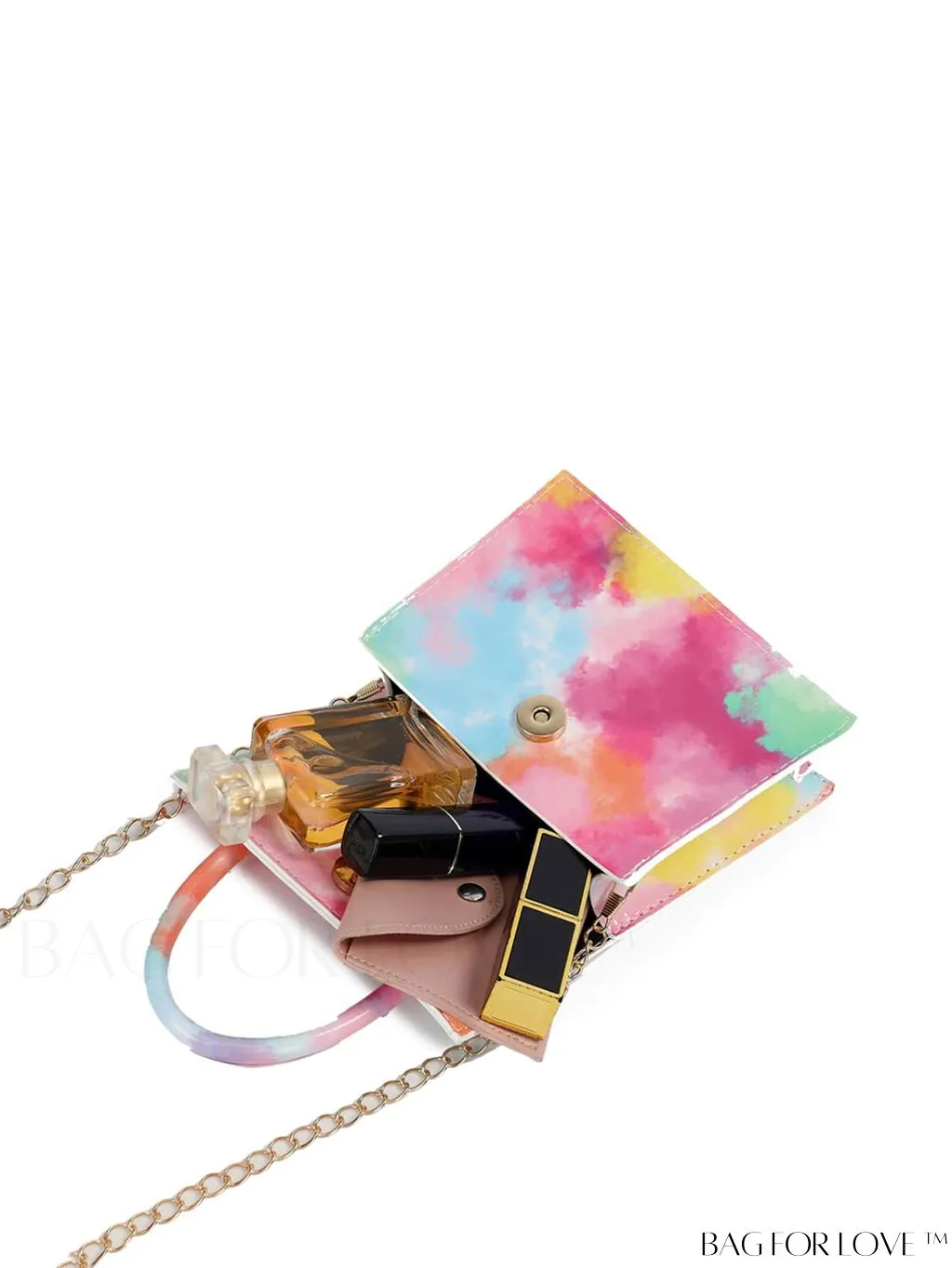 BagForLove - Stylish Mini Chain Handbag in PU Leather