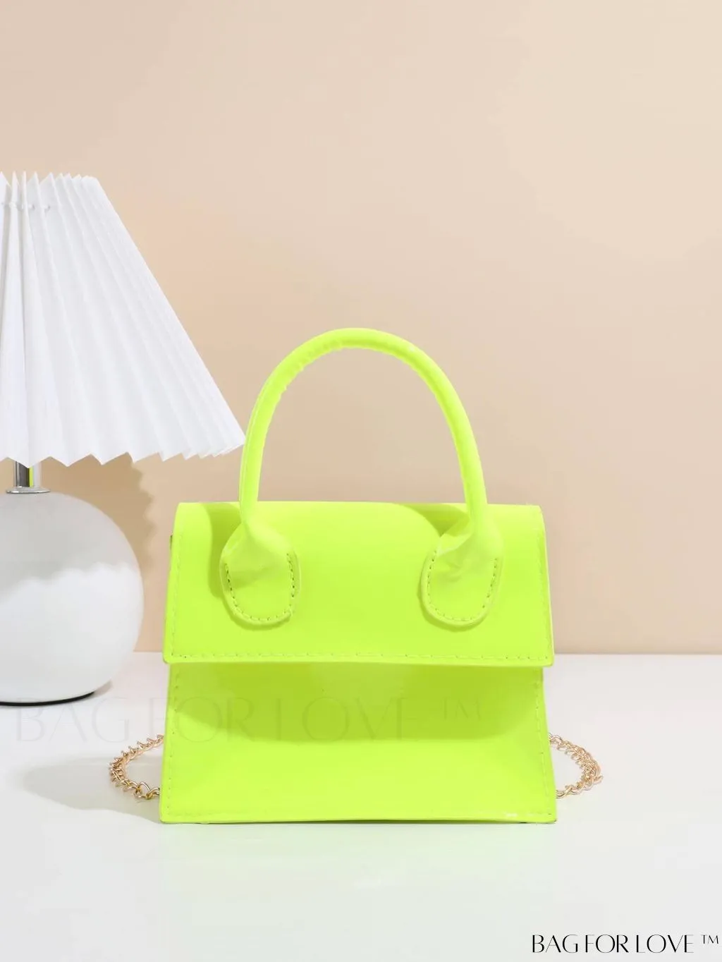 BagForLove - Stylish Mini Chain Handbag in PU Leather