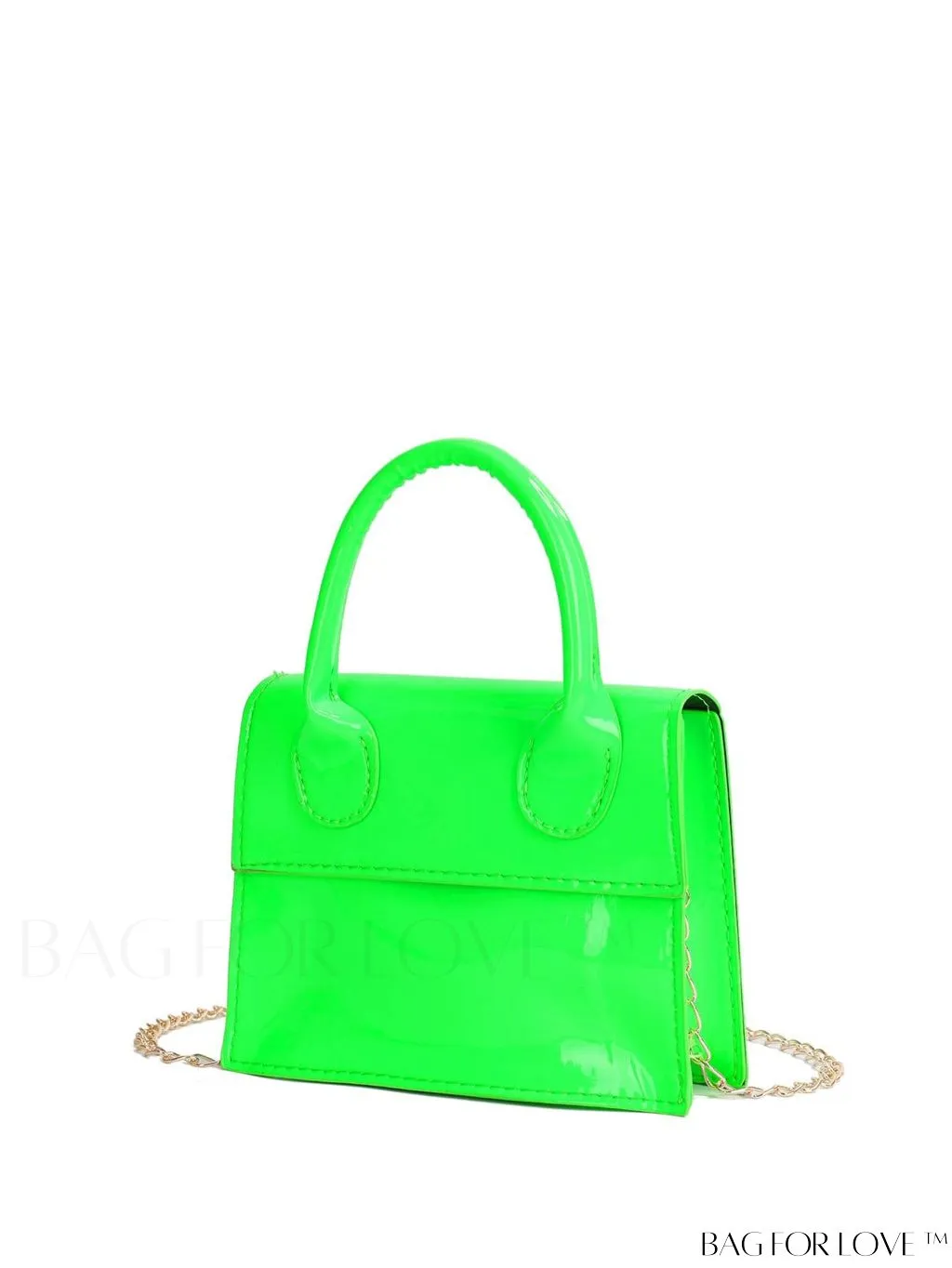 BagForLove - Stylish Mini Chain Handbag in PU Leather