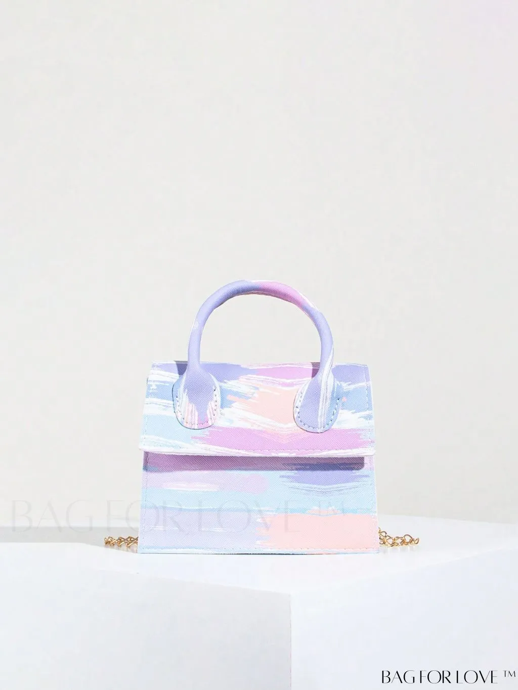 BagForLove - Stylish Mini Chain Handbag in PU Leather