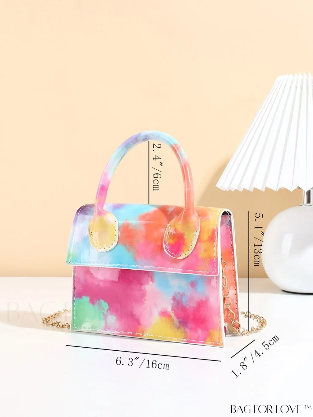 BagForLove - Stylish Mini Chain Handbag in PU Leather
