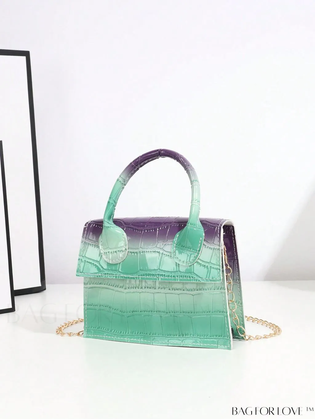 BagForLove - Stylish Mini Chain Handbag in PU Leather