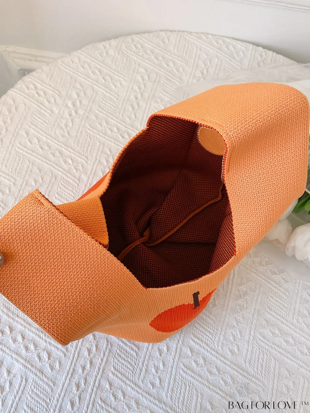 BagForLove - Stylish Mini Crochet Handbag with Funky Fruit Pattern