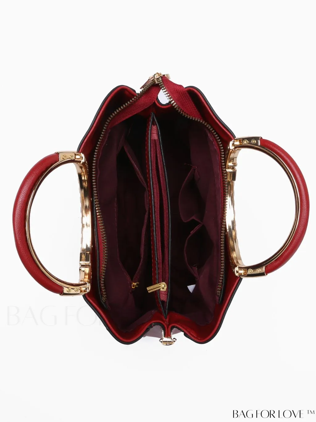 BagForLove - Stylish Ring Handle Medium Square Bag - An Elegant Accessory