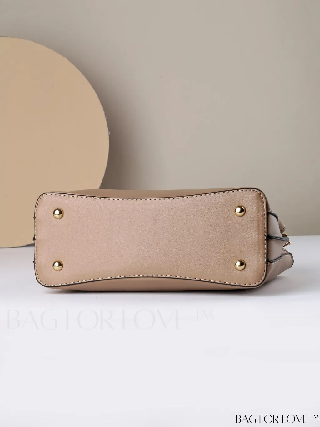 BagForLove - Stylish Ring Handle Medium Square Bag - An Elegant Accessory