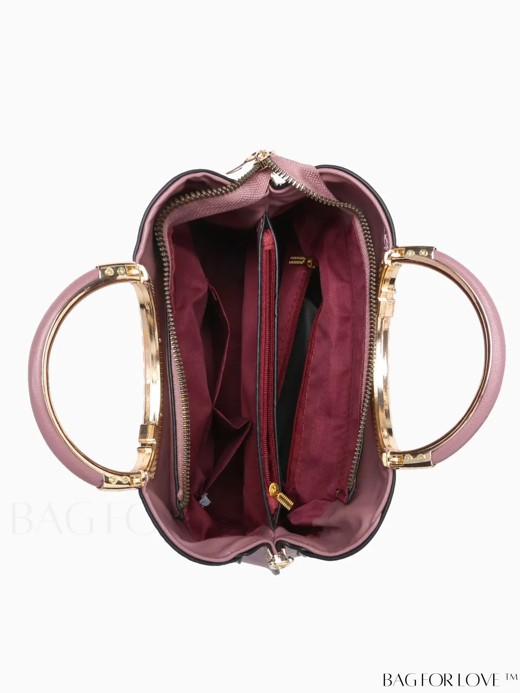 BagForLove - Stylish Ring Handle Medium Square Bag - An Elegant Accessory