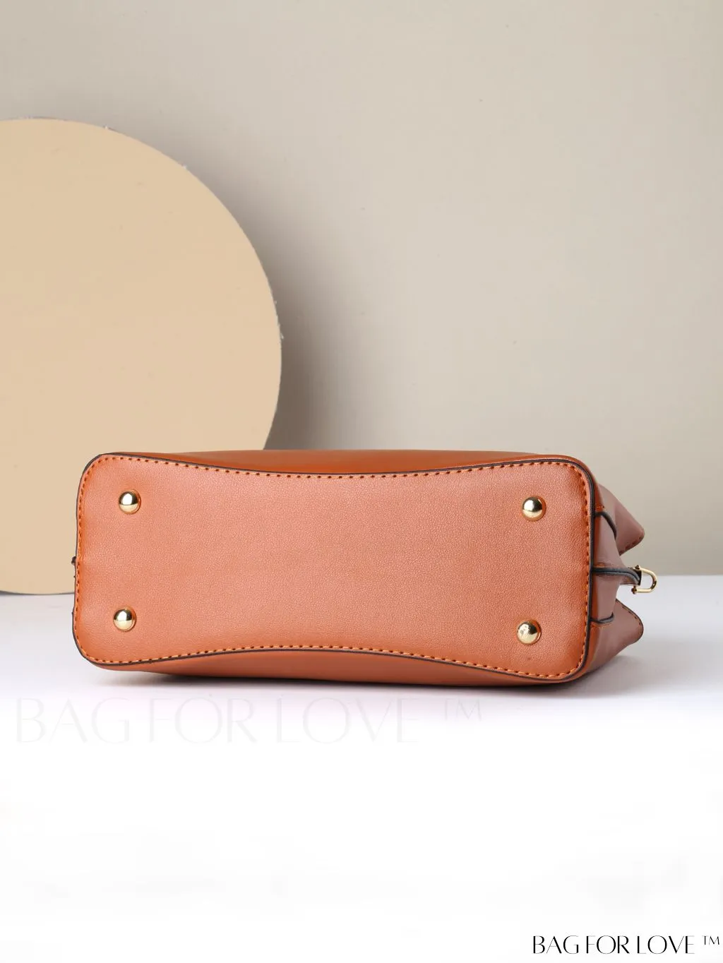 BagForLove - Stylish Ring Handle Medium Square Bag - An Elegant Accessory