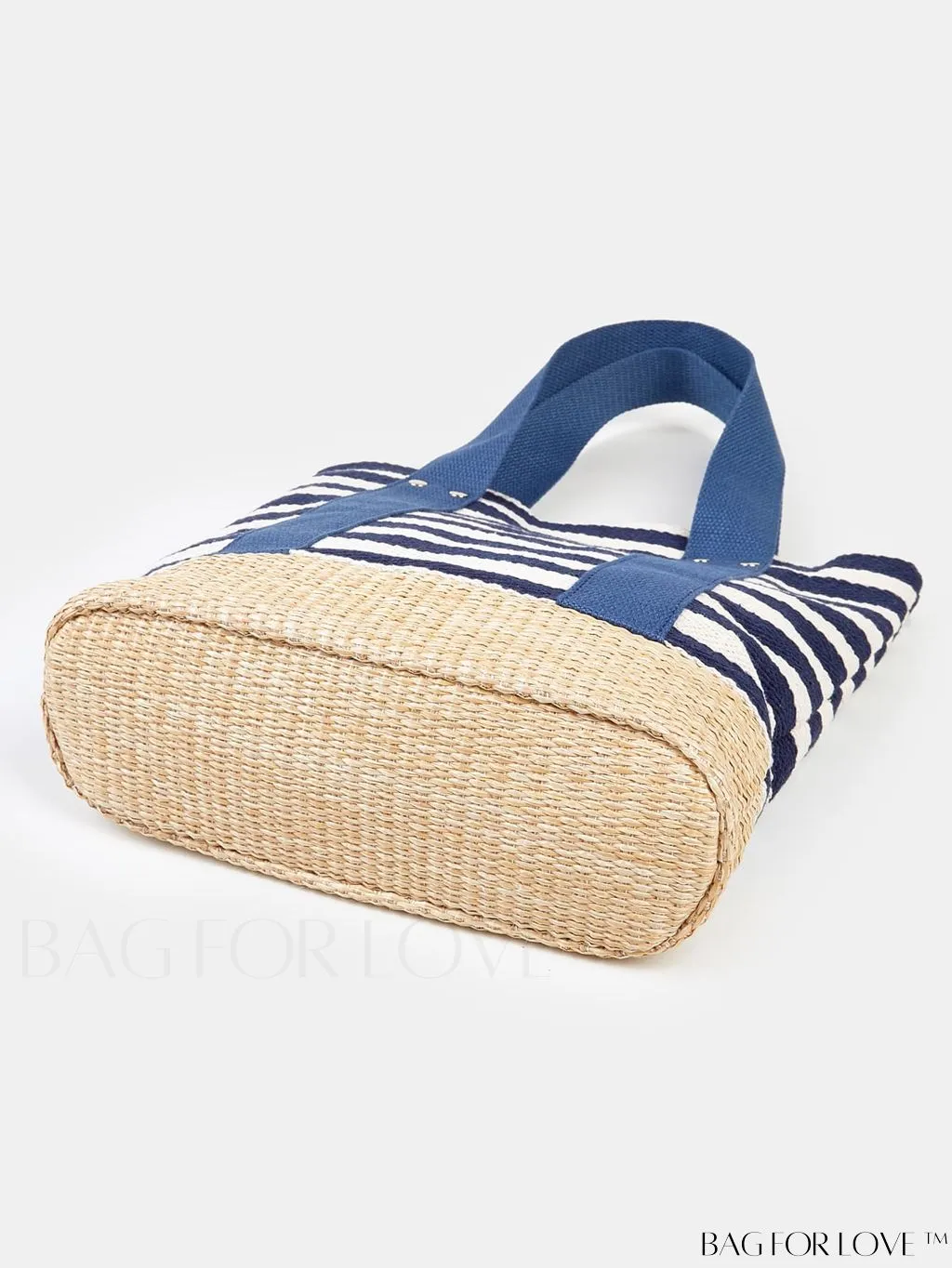 BagForLove - Stylish Striped Beach Tote - Fashionable, Lightweight, and Versatile for Daily Shopping