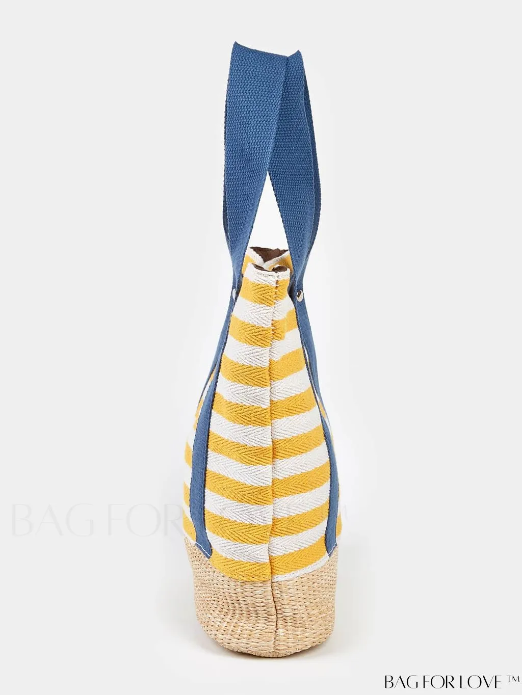 BagForLove - Stylish Striped Beach Tote - Fashionable, Lightweight, and Versatile for Daily Shopping