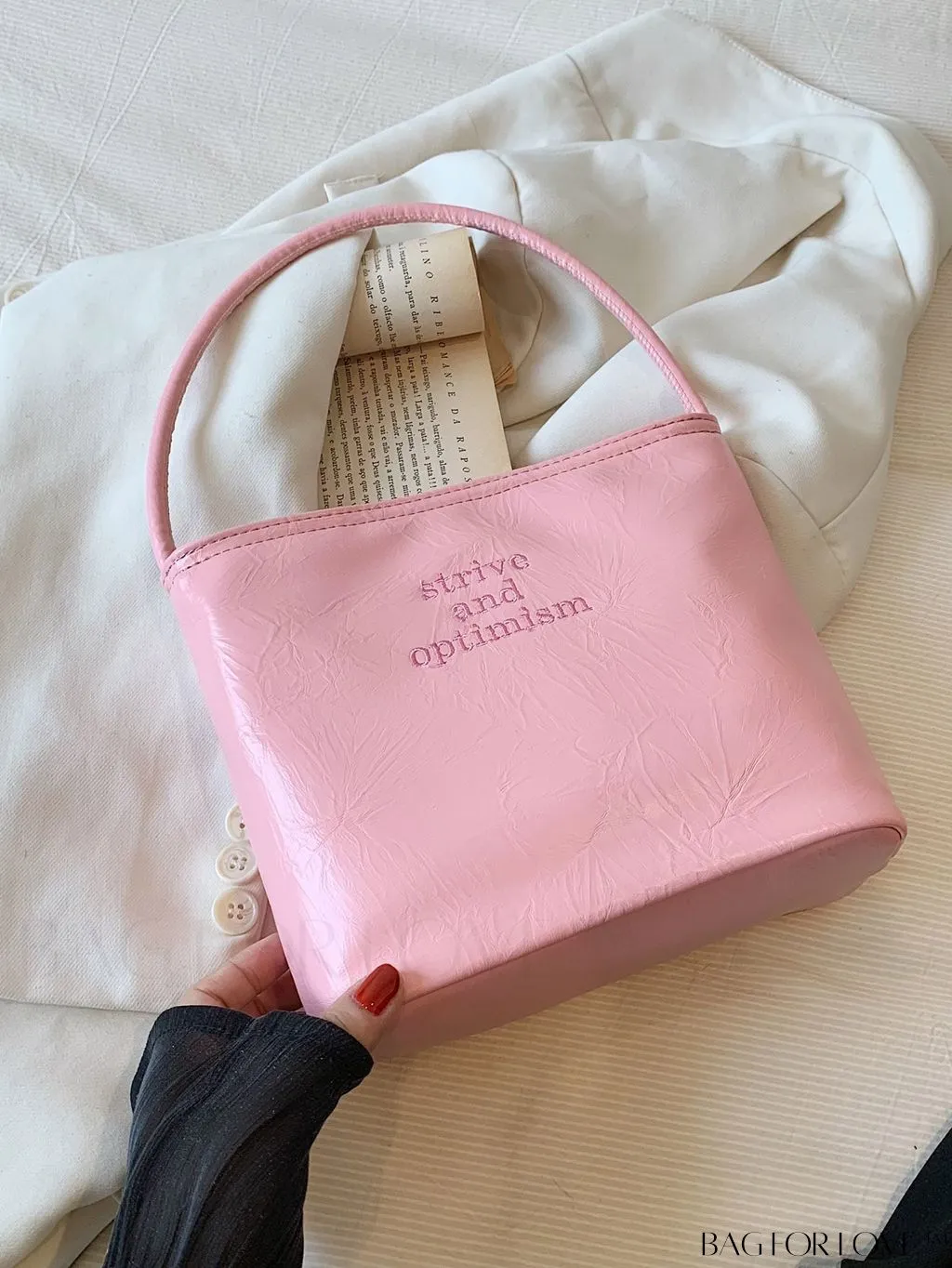 BagForLove - Stylish Summer Embroidered Tote Bag: Versatile and Chic