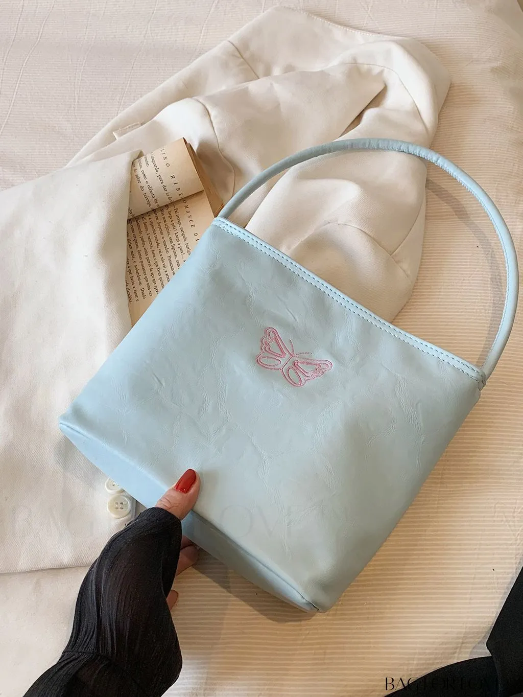 BagForLove - Stylish Summer Embroidered Tote Bag: Versatile and Chic