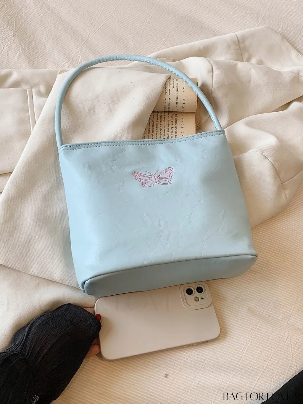 BagForLove - Stylish Summer Embroidered Tote Bag: Versatile and Chic