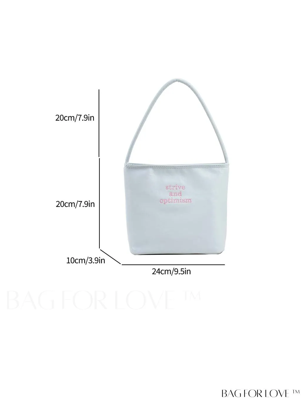 BagForLove - Stylish Summer Embroidered Tote Bag: Versatile and Chic