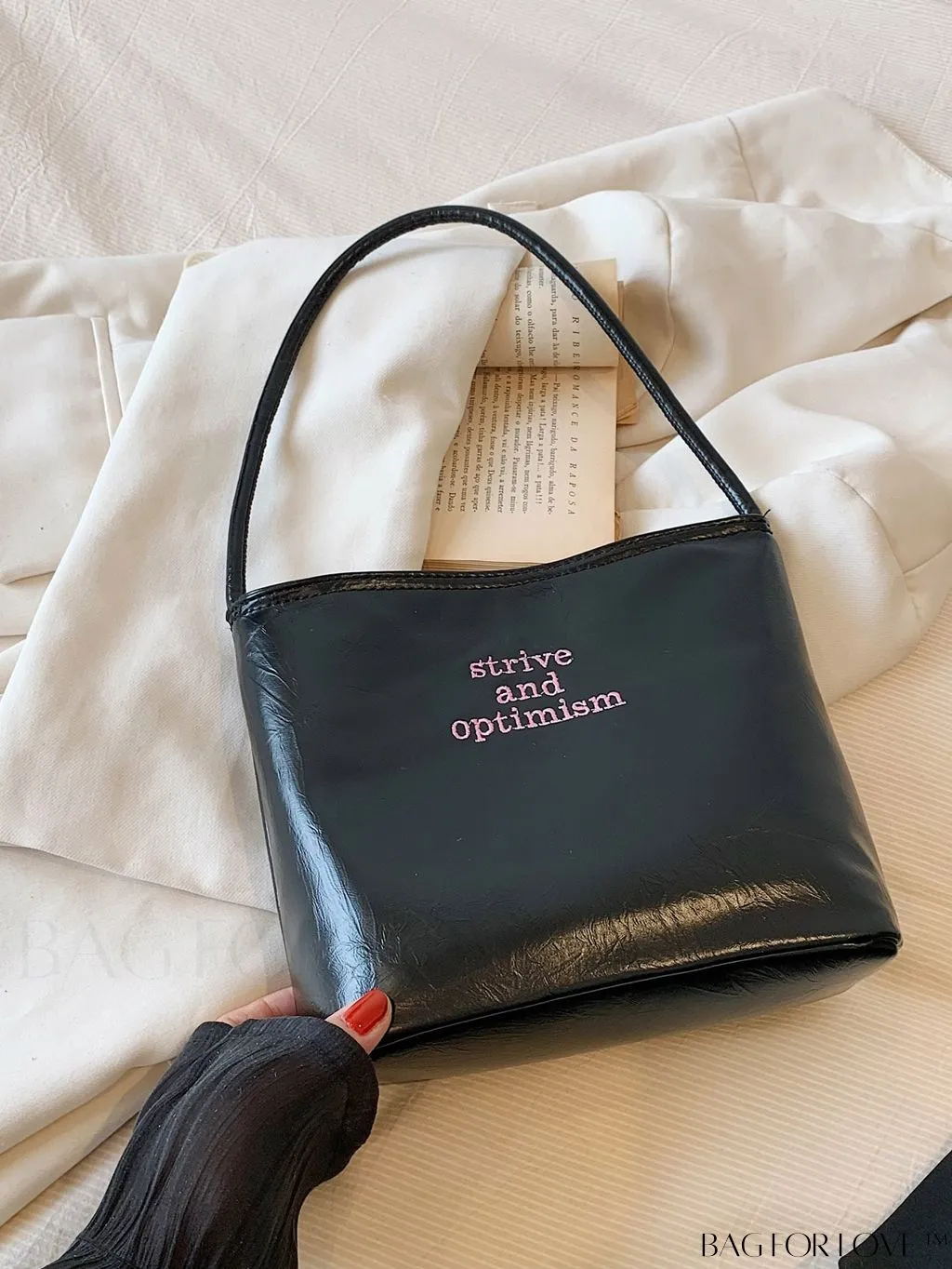 BagForLove - Stylish Summer Embroidered Tote Bag: Versatile and Chic