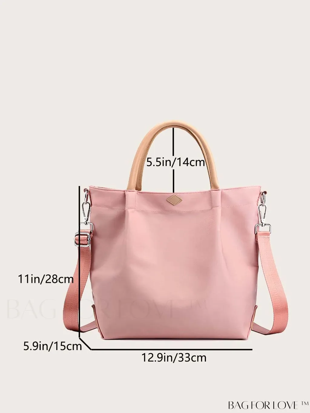 BagForLove - Stylish Tote Bag: Adjustable Strap, Spacious and Fashionable