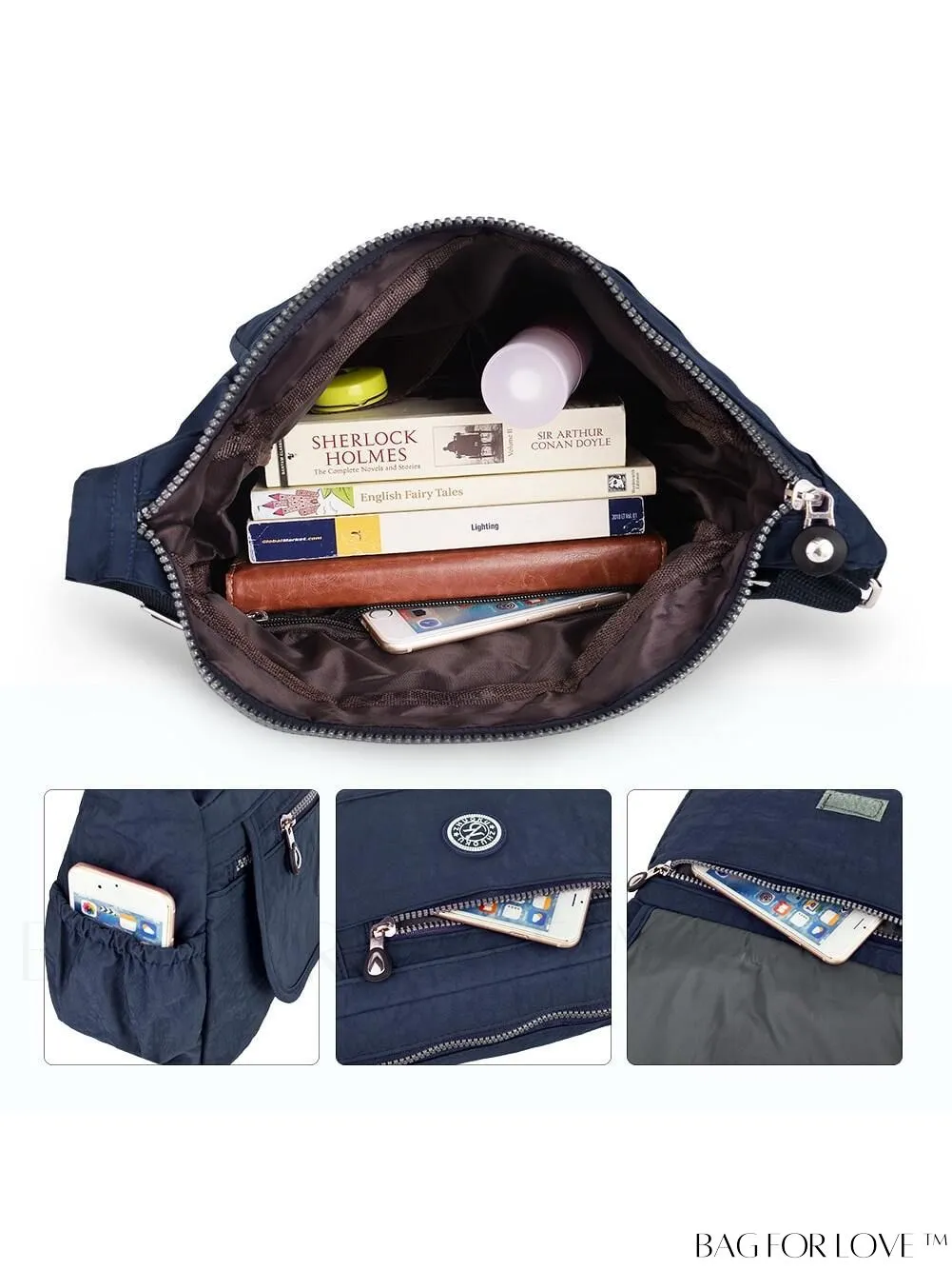 BagForLove - Stylish Waterproof Womens Shoulder Bag - Versatile Cross-body Handbag, Ideal for Casual Fashion