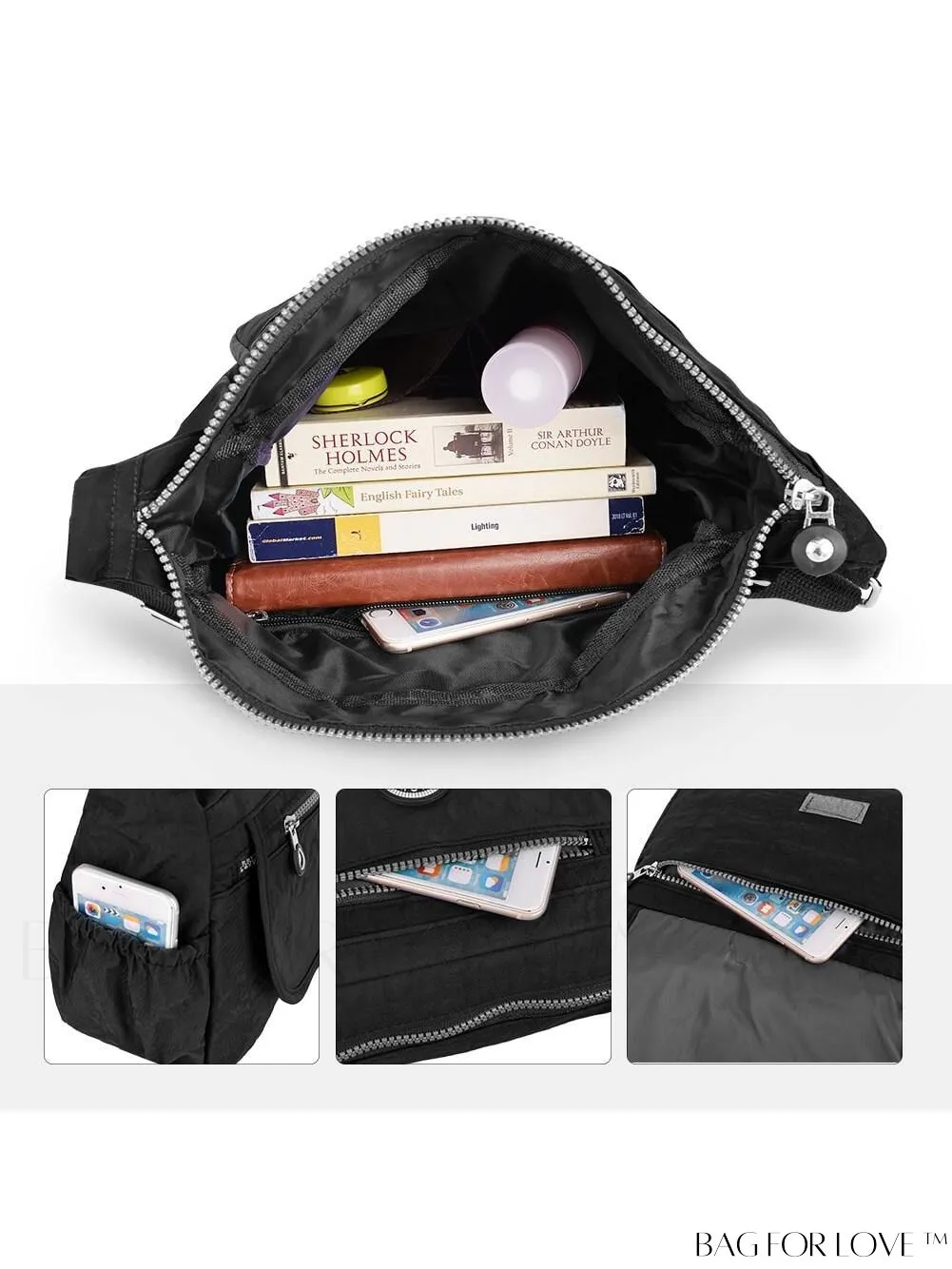 BagForLove - Stylish Waterproof Womens Shoulder Bag - Versatile Cross-body Handbag, Ideal for Casual Fashion