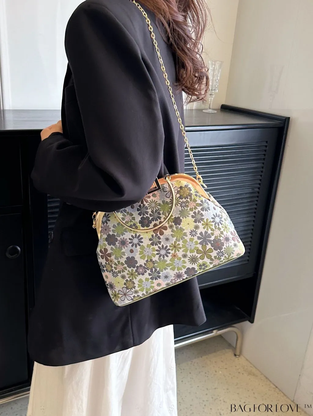 BagForLove - Stylish Womens Printed Handbag: Versatile Shell Crossbody Bag