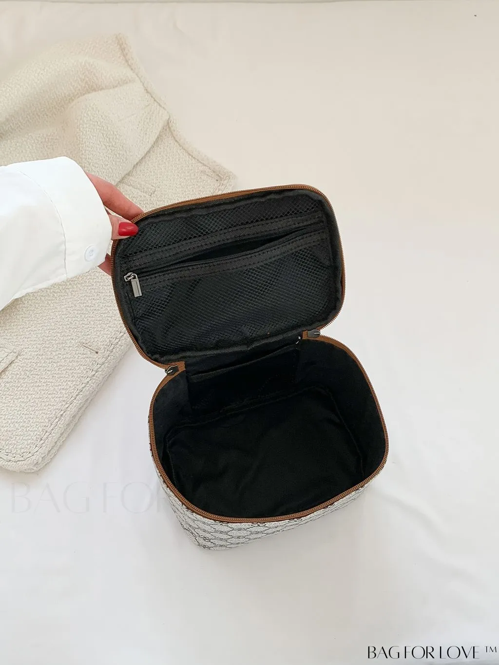 BagForLove - Travel-Ready All Over Print Cosmetic & Toiletry Organizer Bag - Stylish & Functional