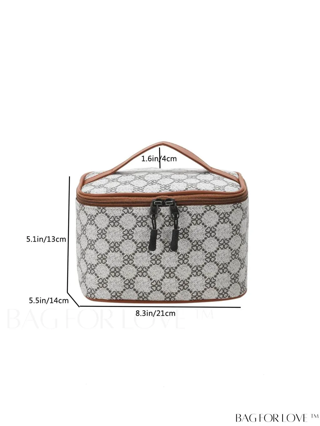 BagForLove - Travel-Ready All Over Print Cosmetic & Toiletry Organizer Bag - Stylish & Functional