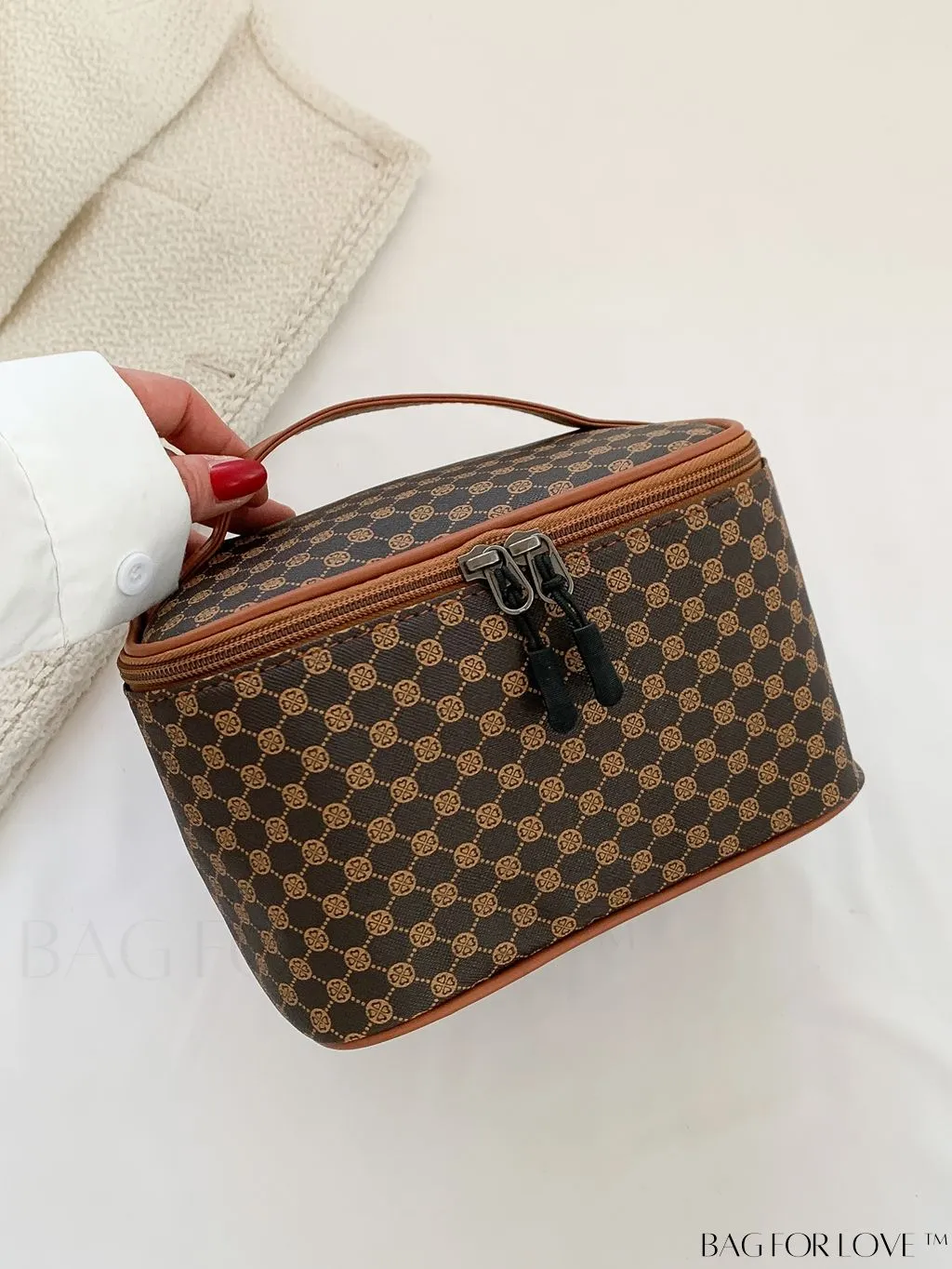 BagForLove - Travel-Ready All Over Print Cosmetic & Toiletry Organizer Bag - Stylish & Functional