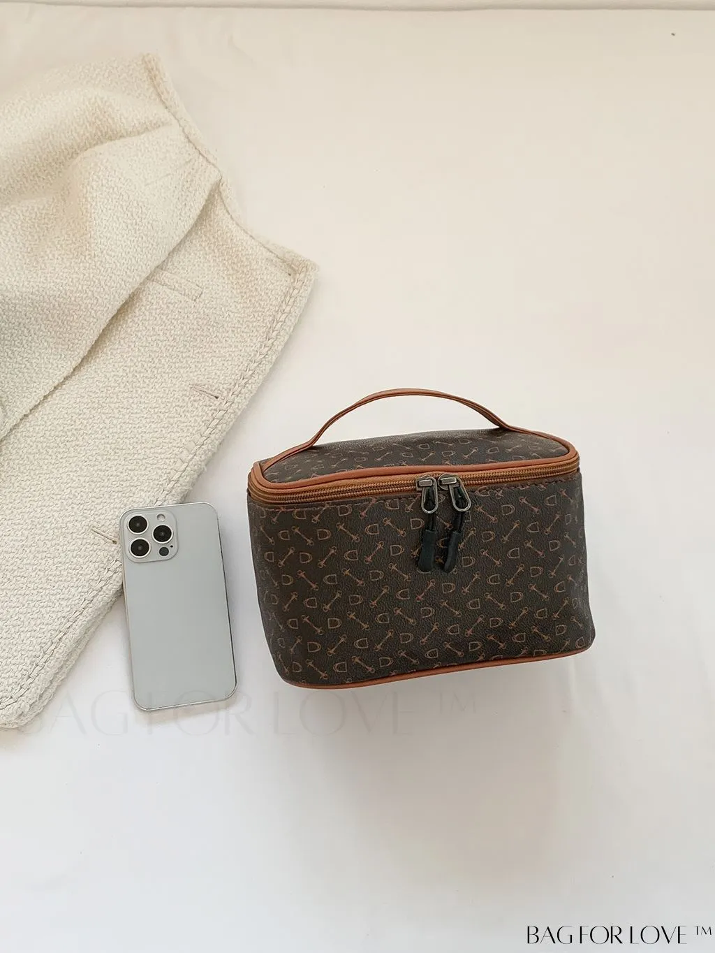 BagForLove - Travel-Ready All Over Print Cosmetic & Toiletry Organizer Bag - Stylish & Functional