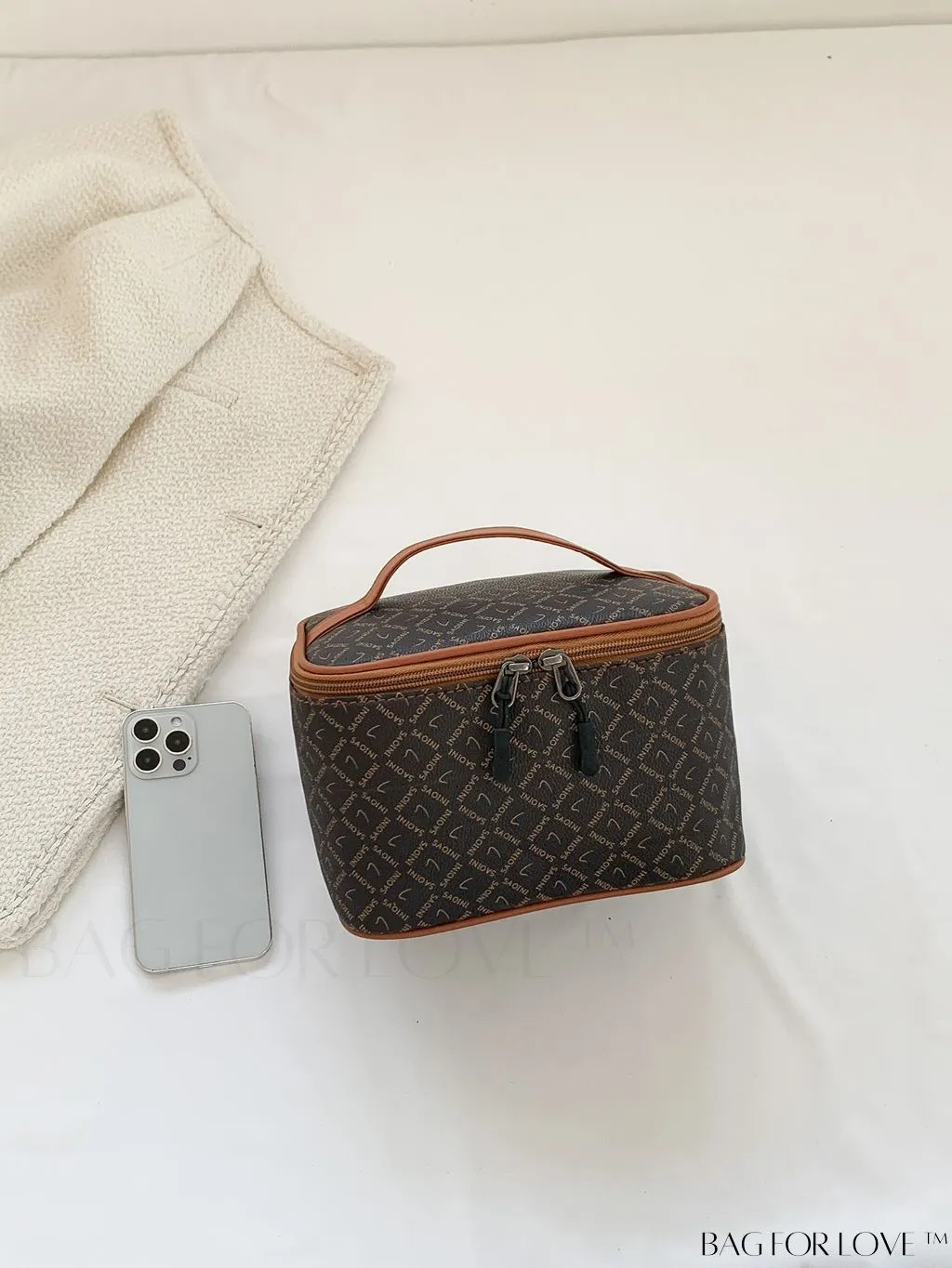 BagForLove - Travel-Ready All Over Print Cosmetic & Toiletry Organizer Bag - Stylish & Functional