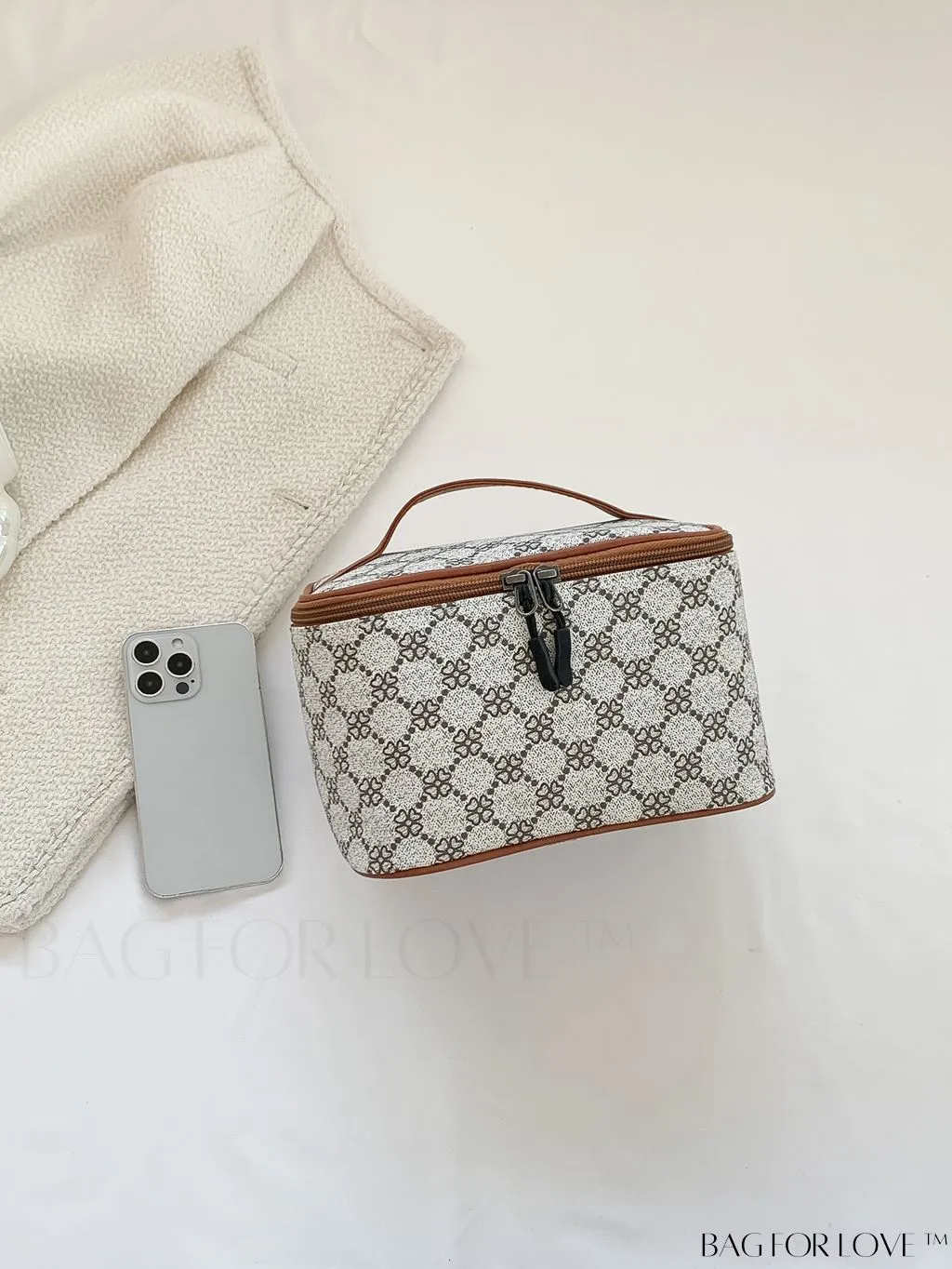 BagForLove - Travel-Ready All Over Print Cosmetic & Toiletry Organizer Bag - Stylish & Functional