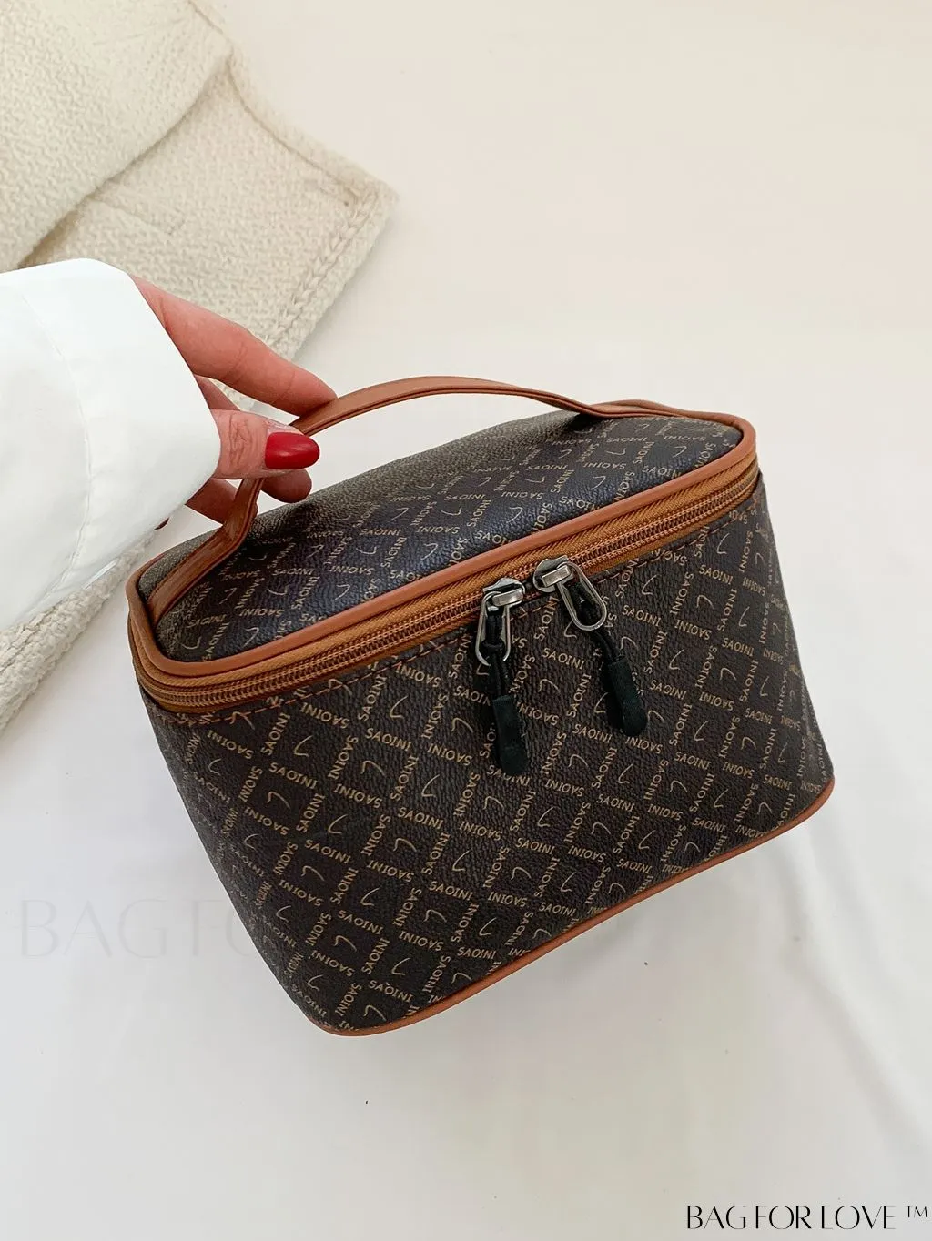 BagForLove - Travel-Ready All Over Print Cosmetic & Toiletry Organizer Bag - Stylish & Functional