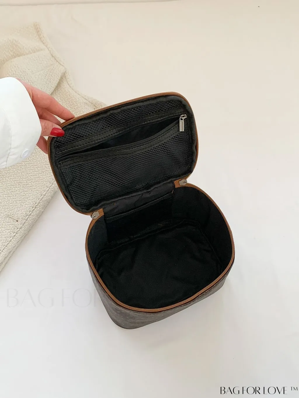 BagForLove - Travel-Ready All Over Print Cosmetic & Toiletry Organizer Bag - Stylish & Functional