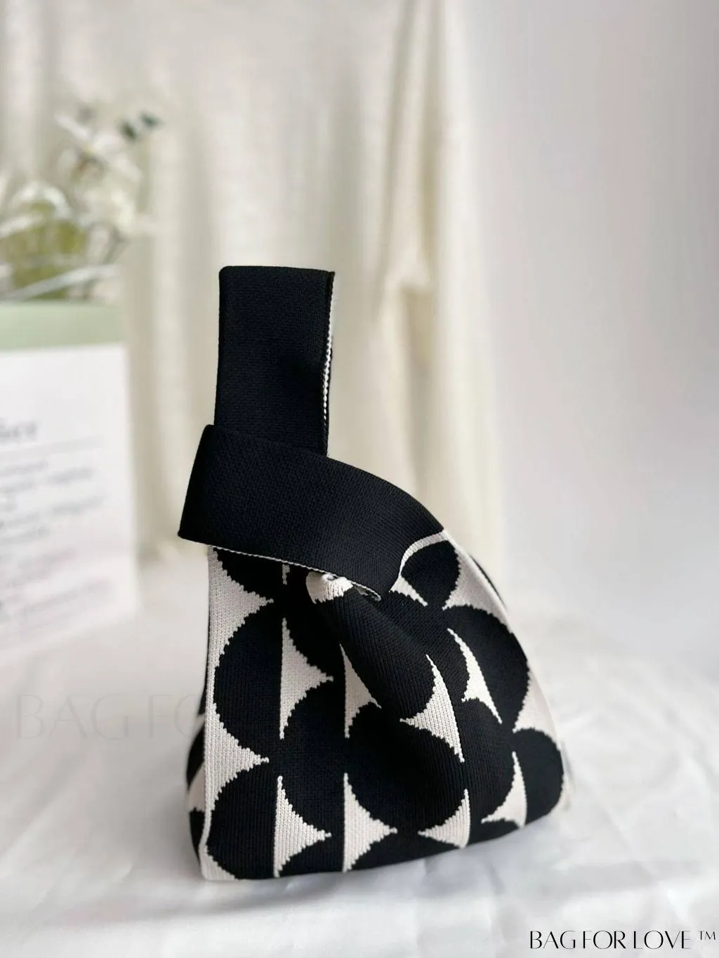 BagForLove - Womens Knitted Tote Bag: Spacious & Portable Solution for Stylish Storage