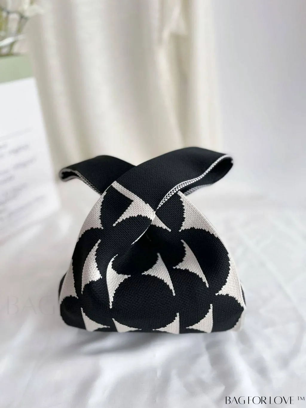 BagForLove - Womens Knitted Tote Bag: Spacious & Portable Solution for Stylish Storage
