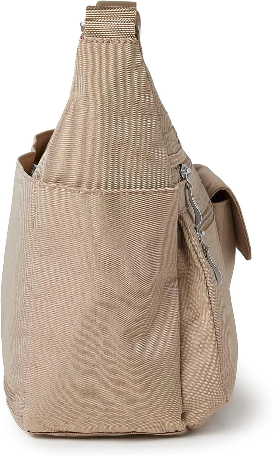 Baggallini Everywhere Bagg Crossbody Women 11x9 Lightweight Nylon Hobo Water-Resistant Travel Bag W/RFID