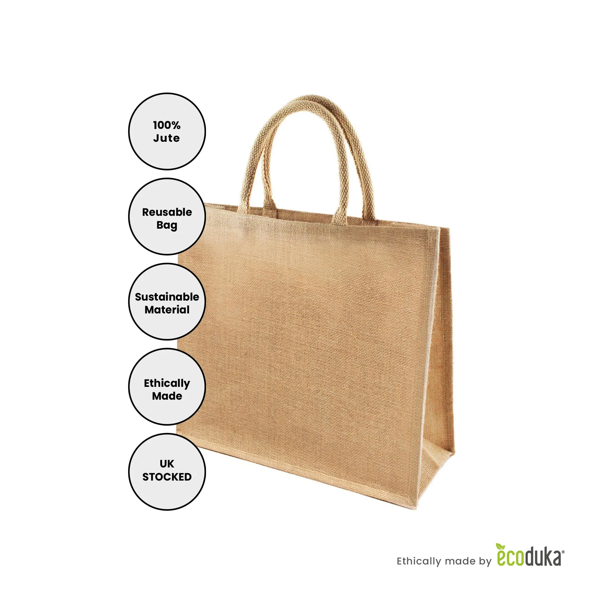 Bali Classic shopping jute bag