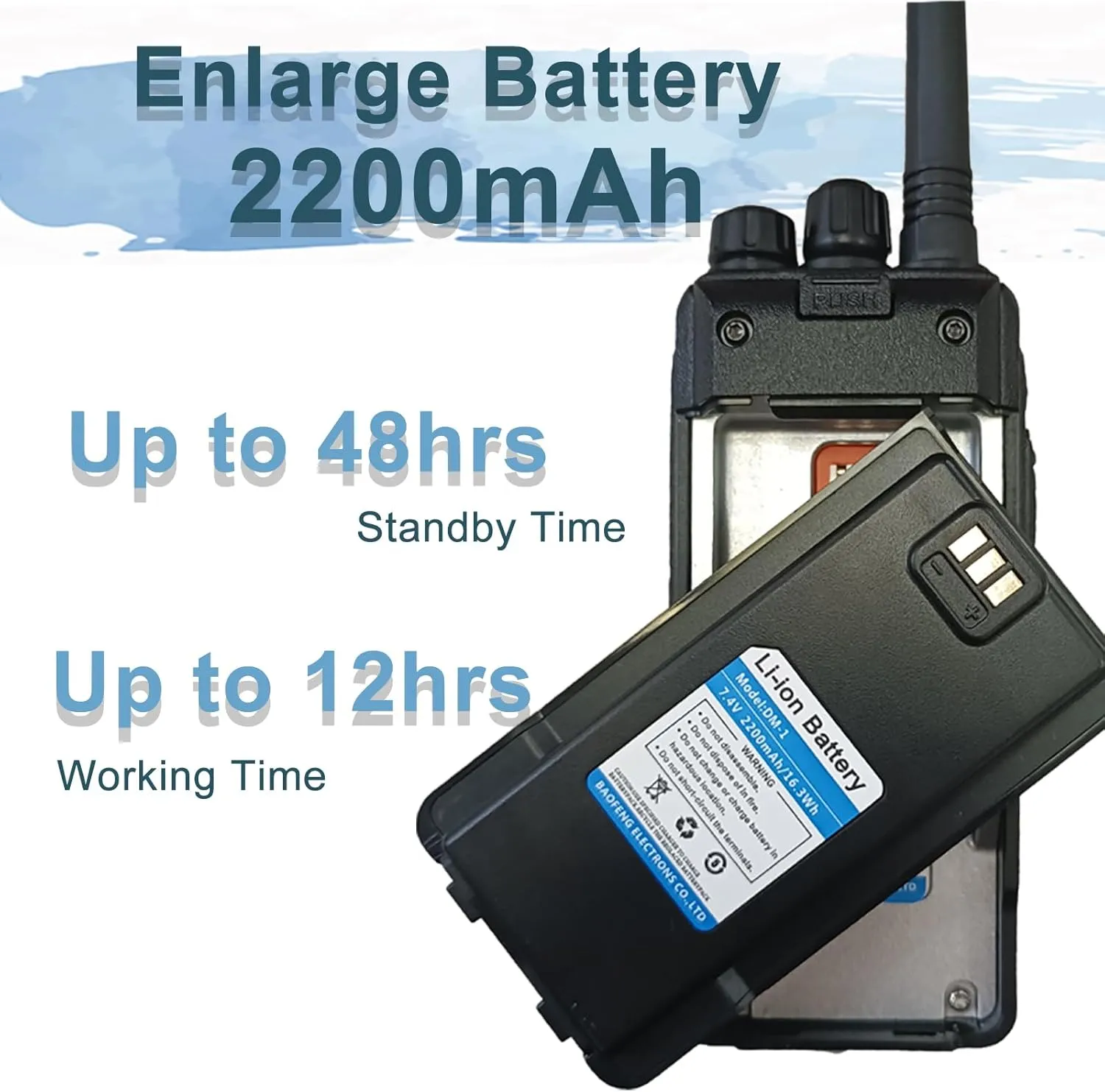 BAOFENG DM-1701 Digital Two Way Radio DMR Analog Walkie Talkie GD-77 Dual Band 5W Long Range Amateur Radio