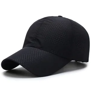 Baseball Cap Men Women Summer Quick Dry Breathable Sun Hat Golf Tennis Running Hiking Camping Fishing Sailboat Beach Sportswear