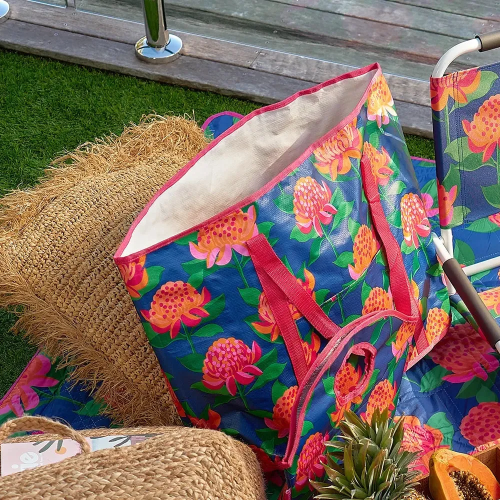 Beach Bag Jumbo - Bright Waratah