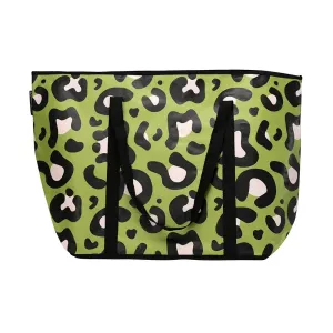 Beach Bag Jumbo - Ocelot Pink Khaki